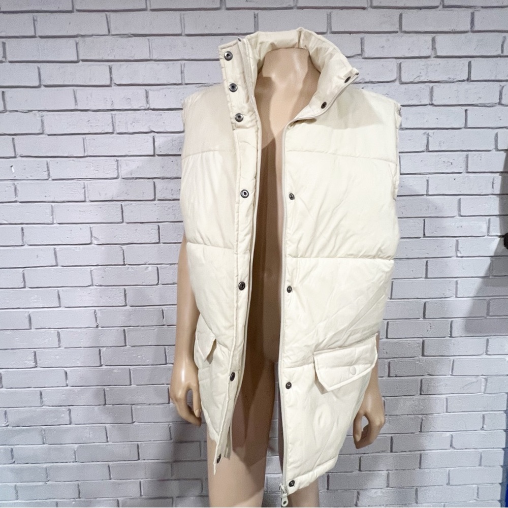 Offline by Aerie Cream Puffer Vest